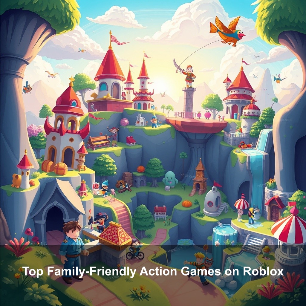 Top Family-Friendly Action Games on Roblox