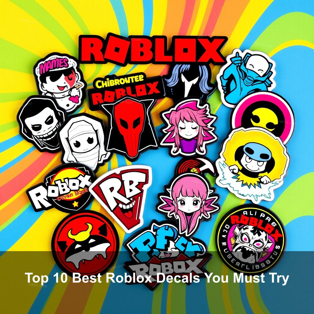 Top 10 Best Roblox Decals You Must Try