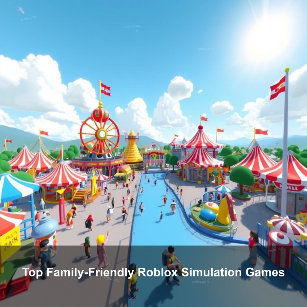 Top Family-Friendly Roblox Simulation Games