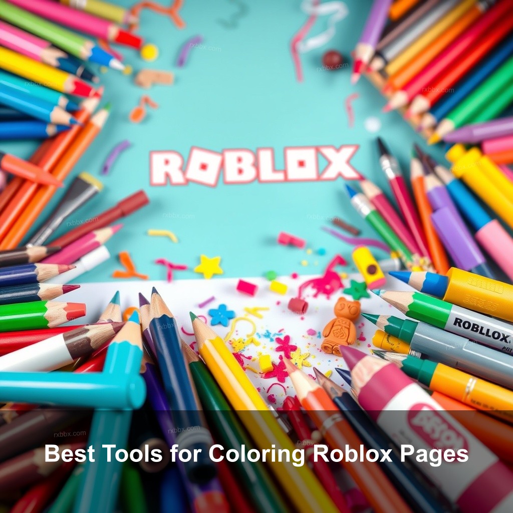Best Tools for Coloring Roblox Pages