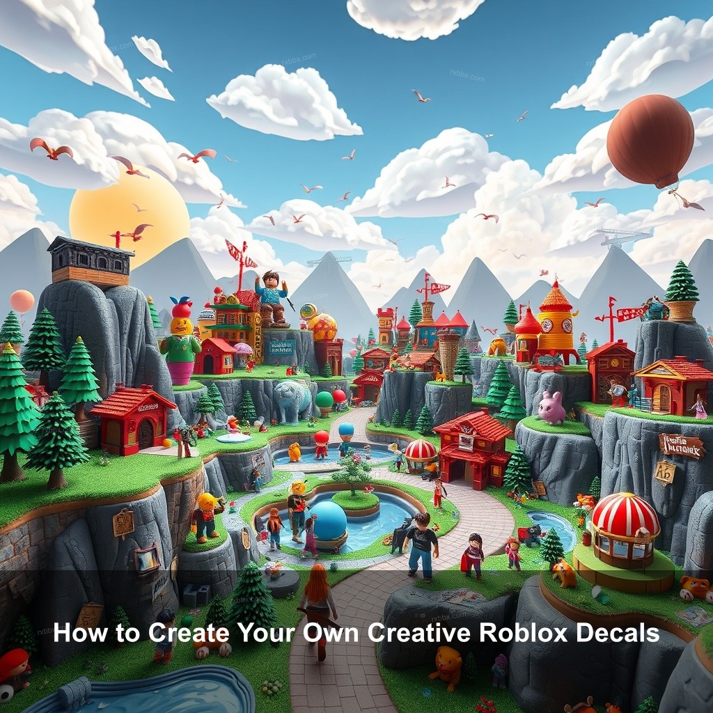 How to Create Your Own Creative Roblox Decals