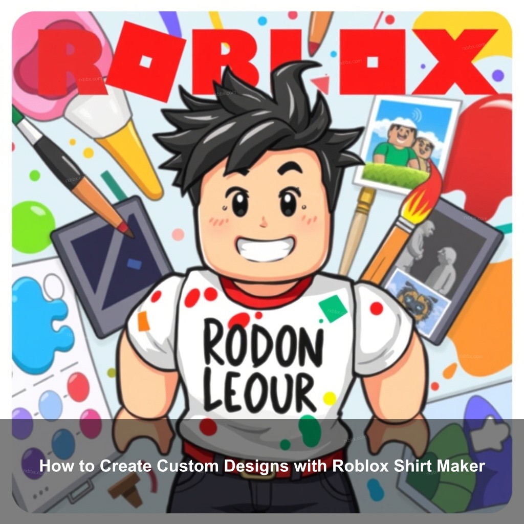 How to Create Custom Designs with Roblox Shirt Maker