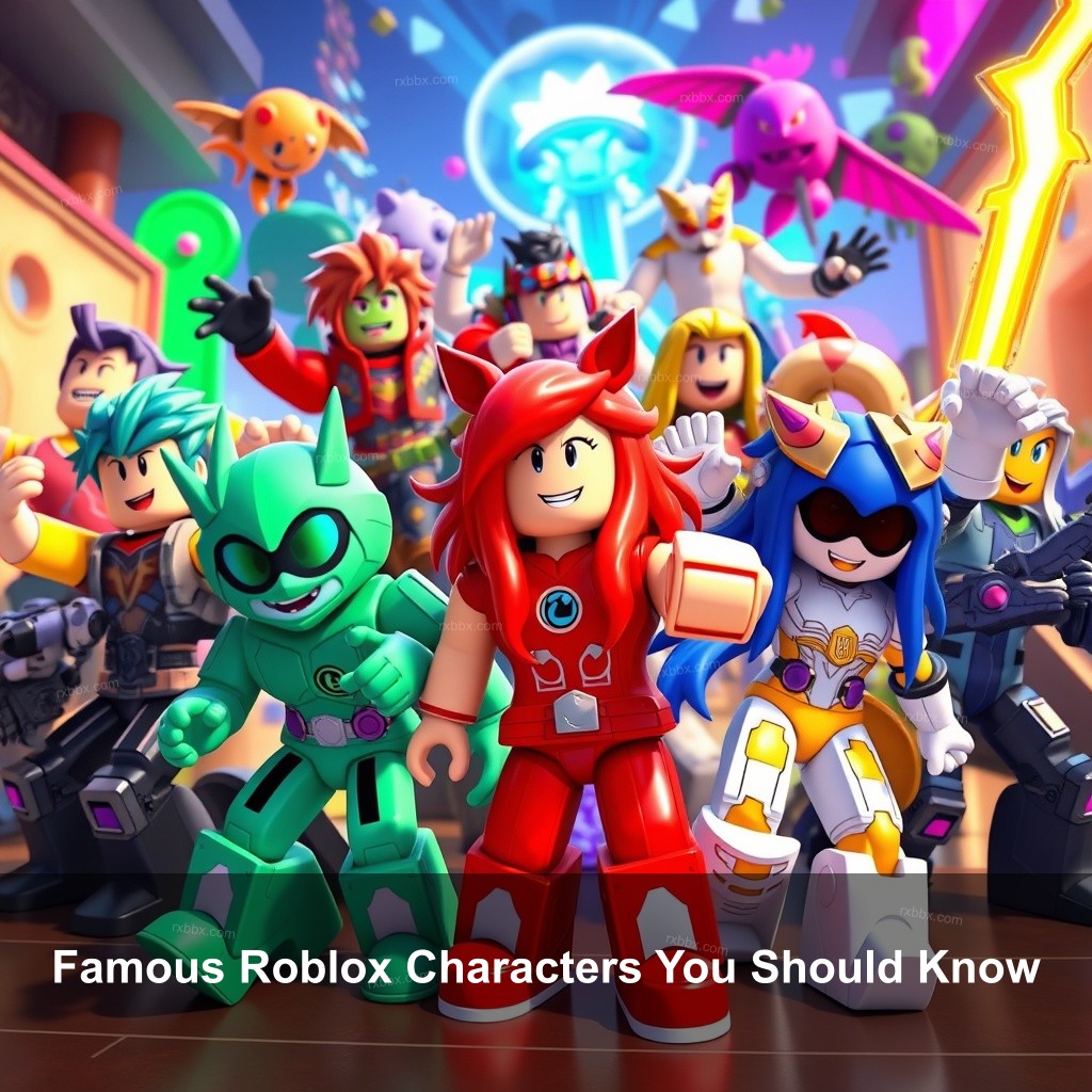 Famous Roblox Characters You Should Know