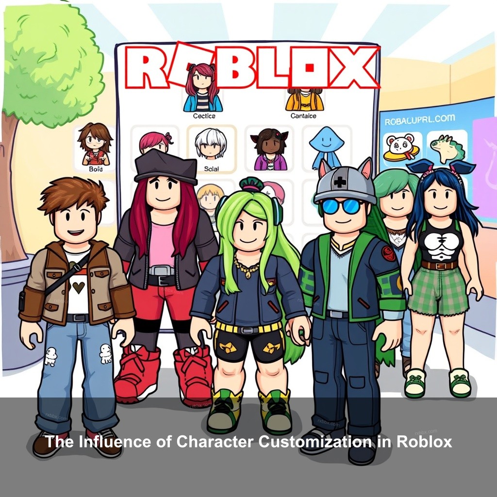 The Influence of Character Customization in Roblox