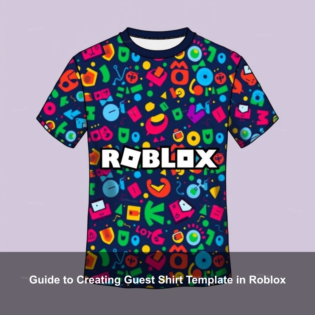 Guide to Creating Guest Shirt Template in Roblox