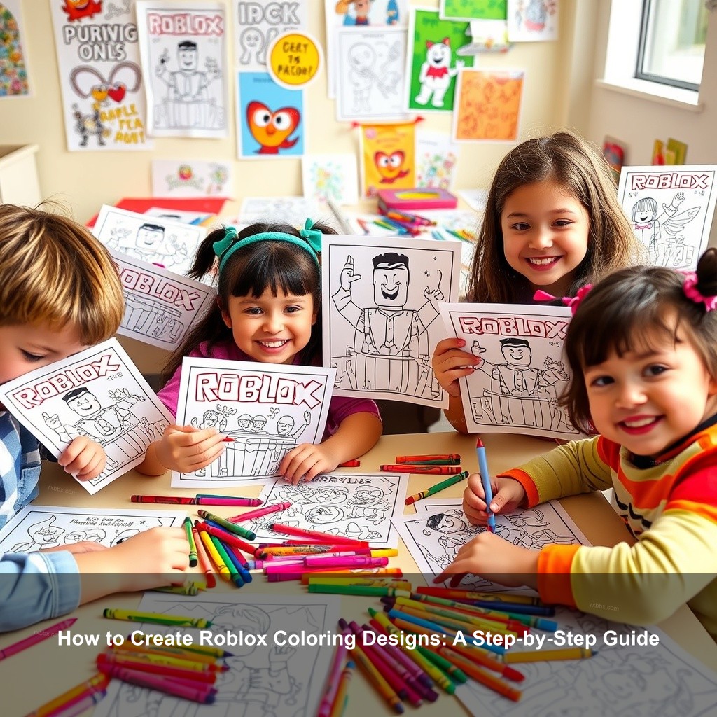 How to Create Roblox Coloring Designs: A Step-by-Step Guide