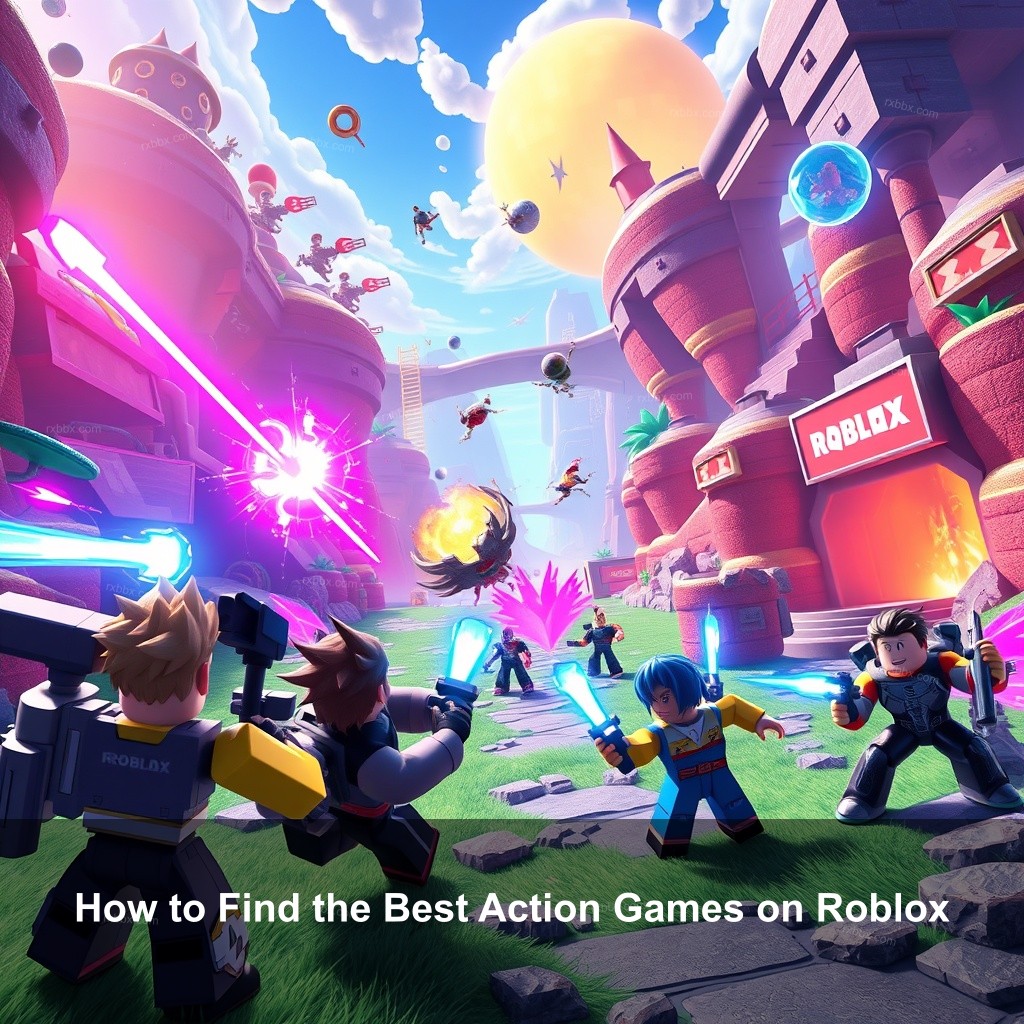 How to Find the Best Action Games on Roblox