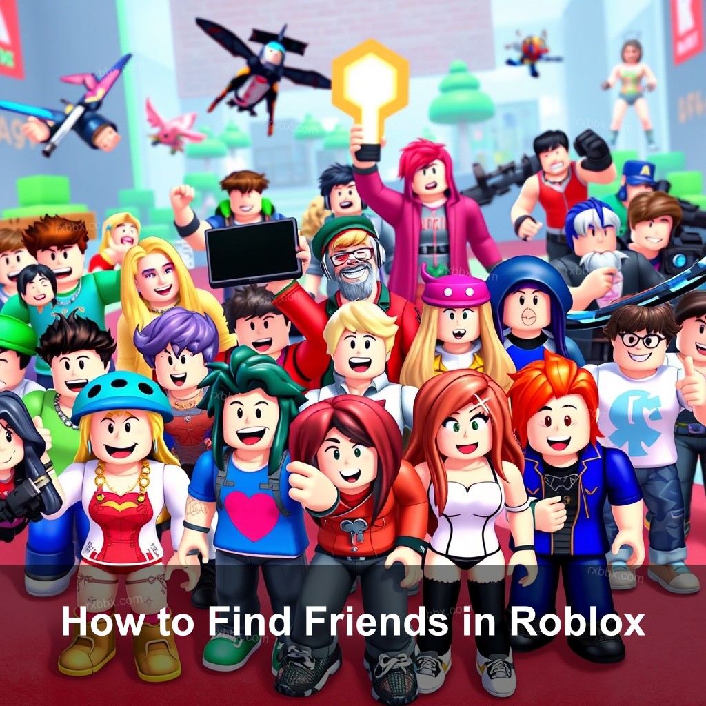 How to Find Friends in Roblox