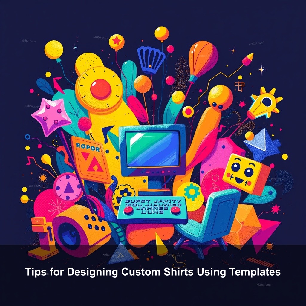 Tips for Designing Custom Shirts Using Templates