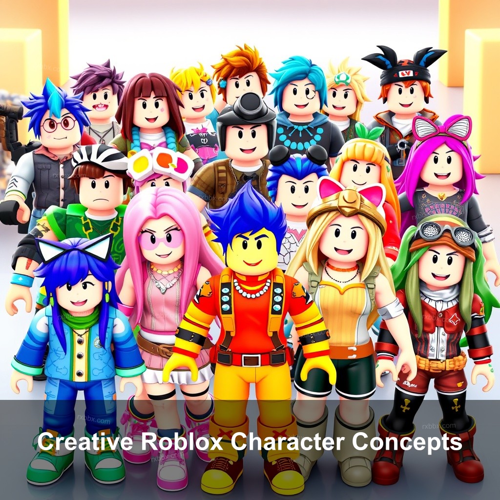 Creative Roblox Character Concepts