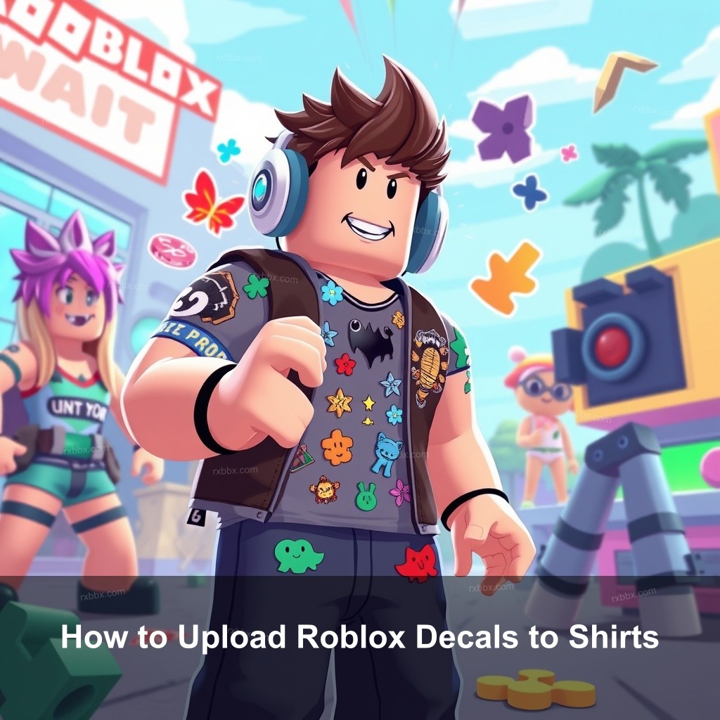 How to Upload Roblox Decals to Shirts