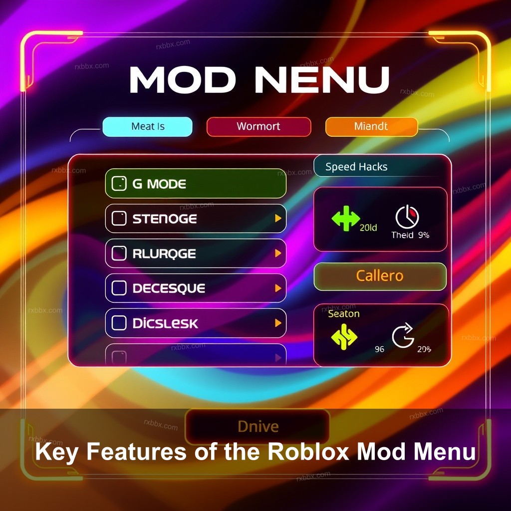 Key Features of the Roblox Mod Menu