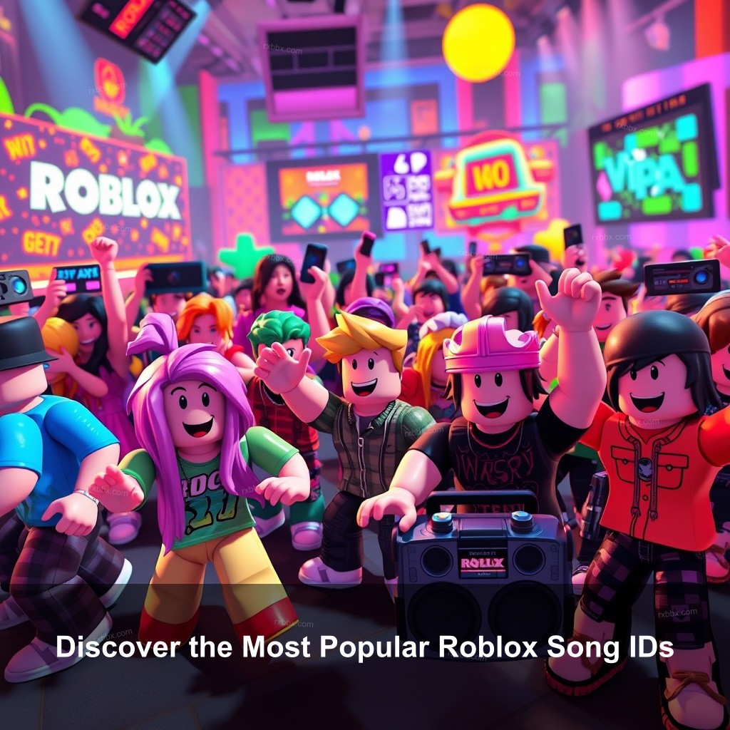 Discover the Most Popular Roblox Song IDs