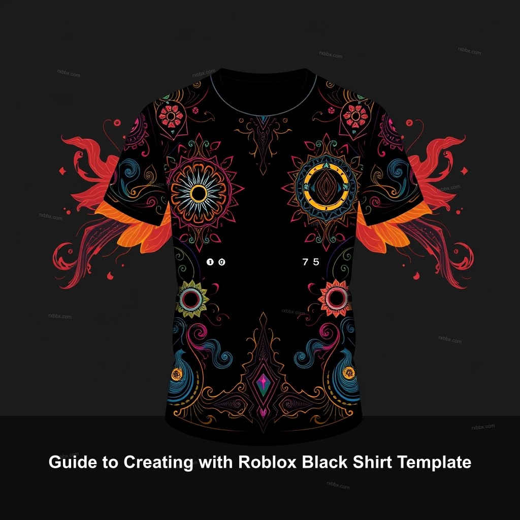 Guide to Creating with Roblox Black Shirt Template