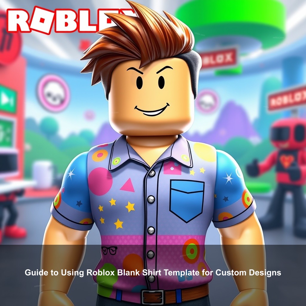 Guide to Using Roblox Blank Shirt Template for Custom Designs