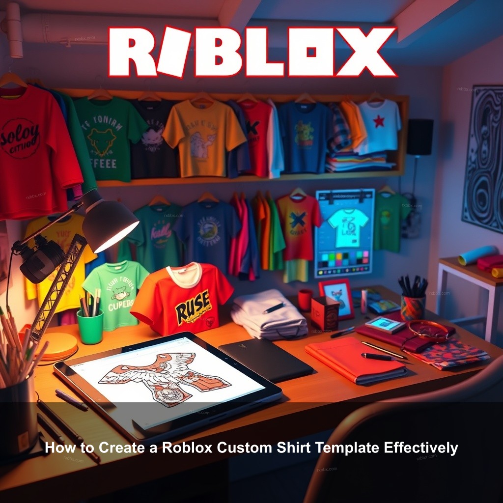 How to Create a Roblox Custom Shirt Template Effectively