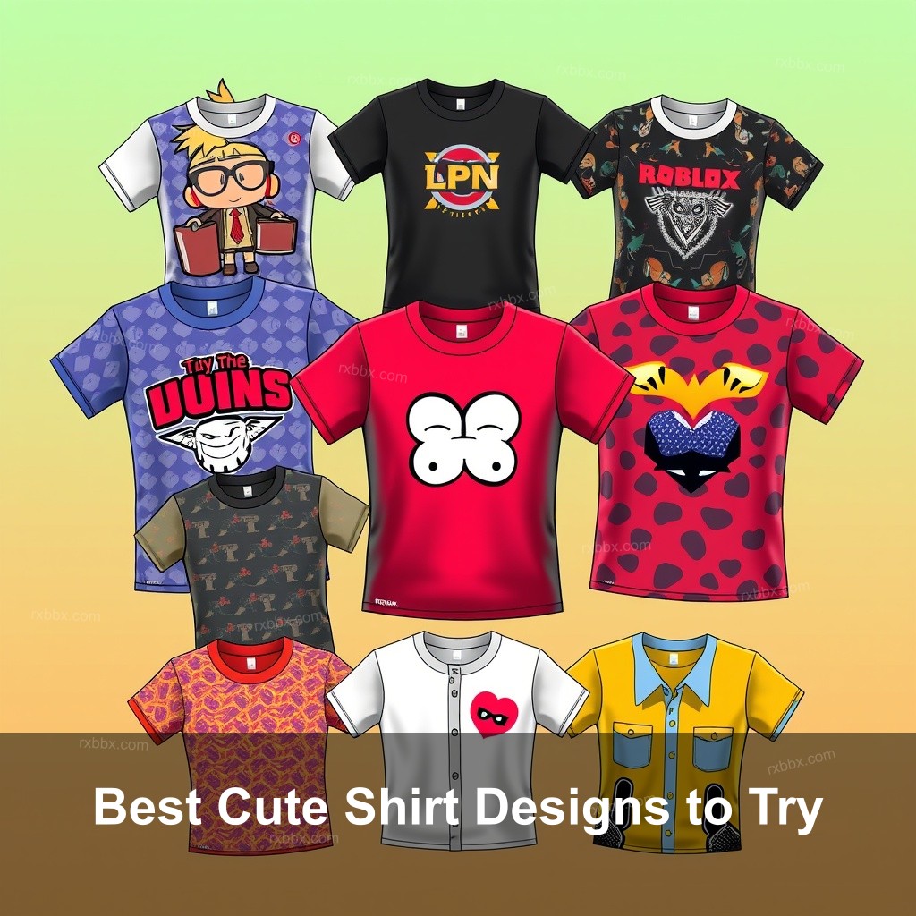 Best Cute Shirt Designs to Try