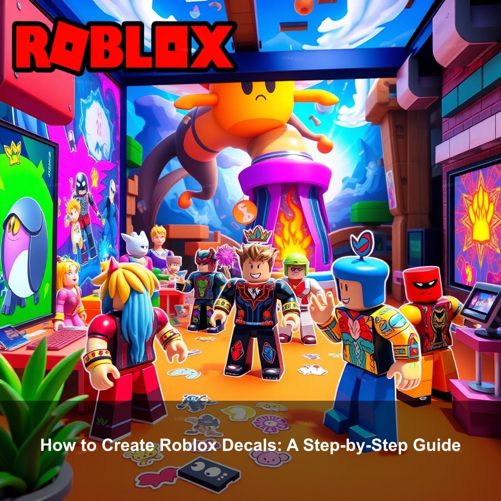 How to Create Roblox Decals: A Step-by-Step Guide