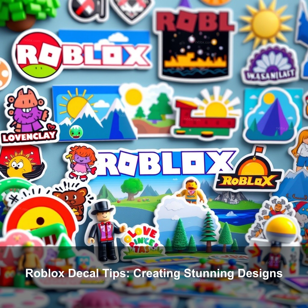 Roblox Decal Tips: Creating Stunning Designs