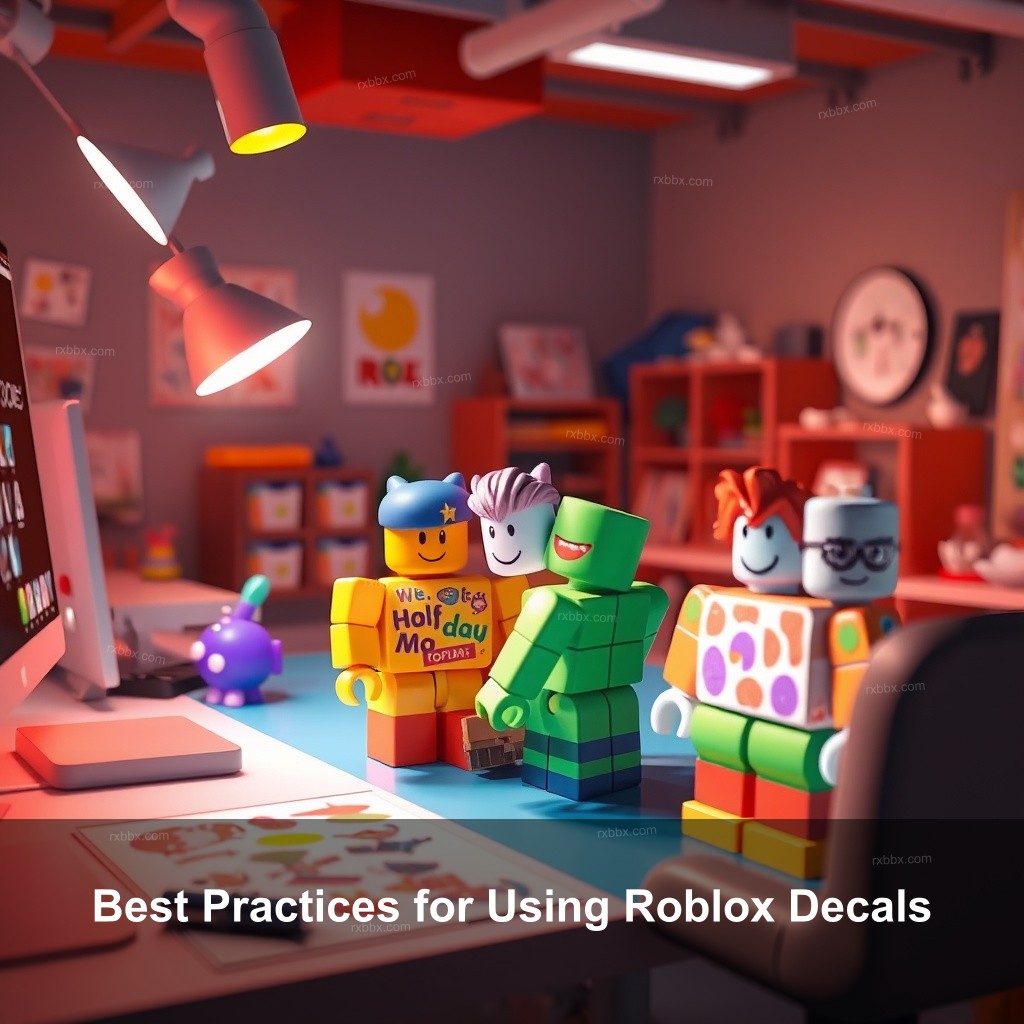 Best Practices for Using Roblox Decals