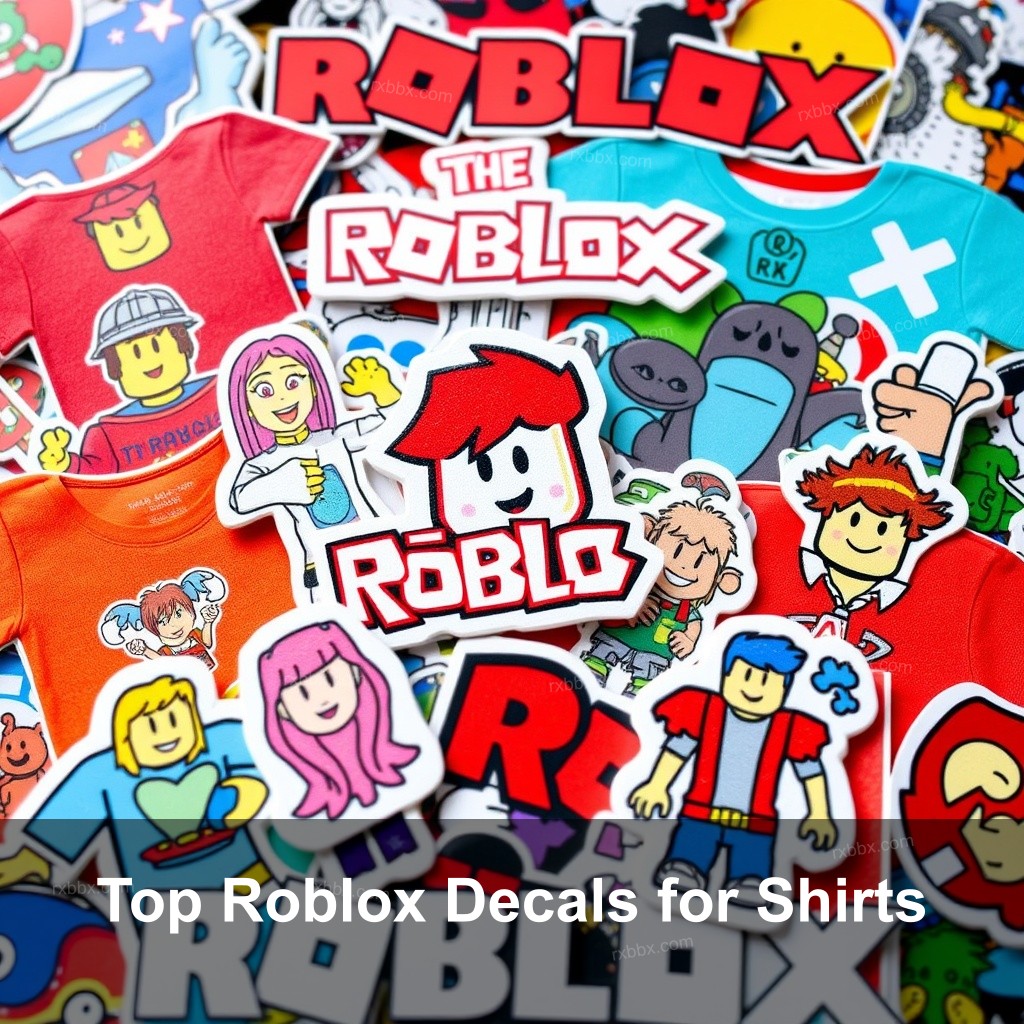 Top Roblox Decals for Shirts