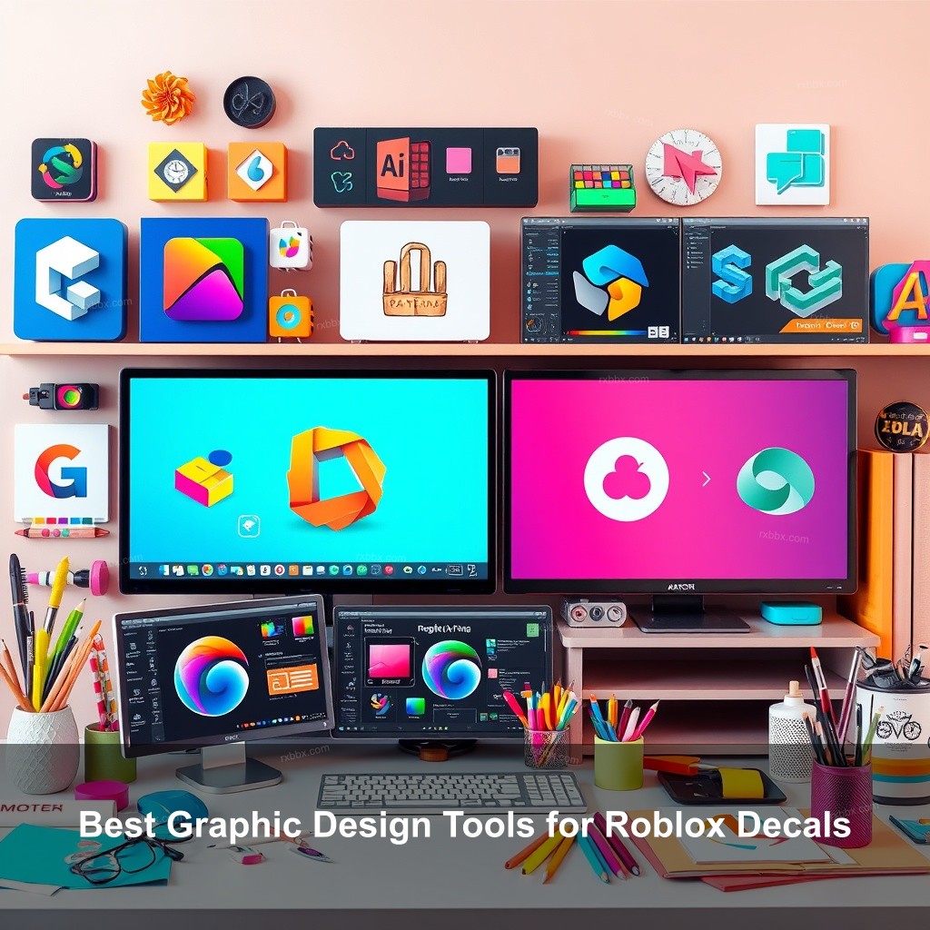 Best Graphic Design Tools for Roblox Decals