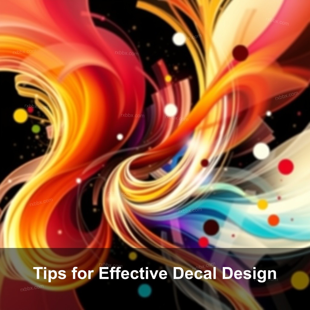 Tips for Effective Decal Design