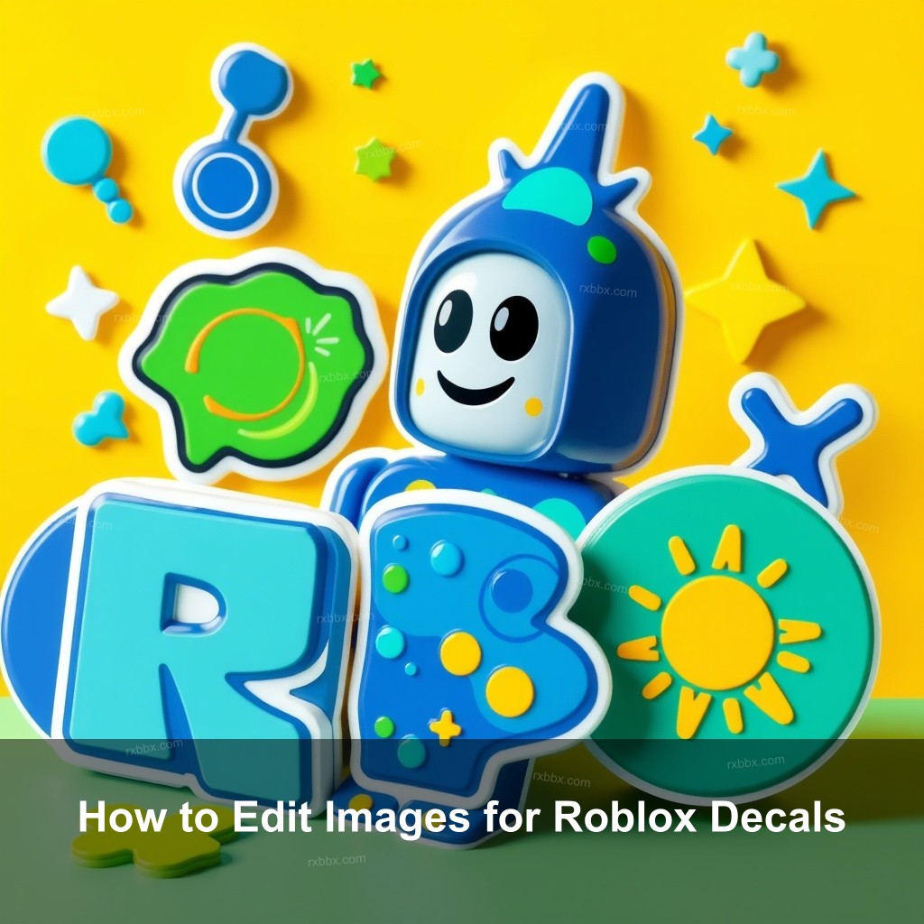 How to Edit Images for Roblox Decals