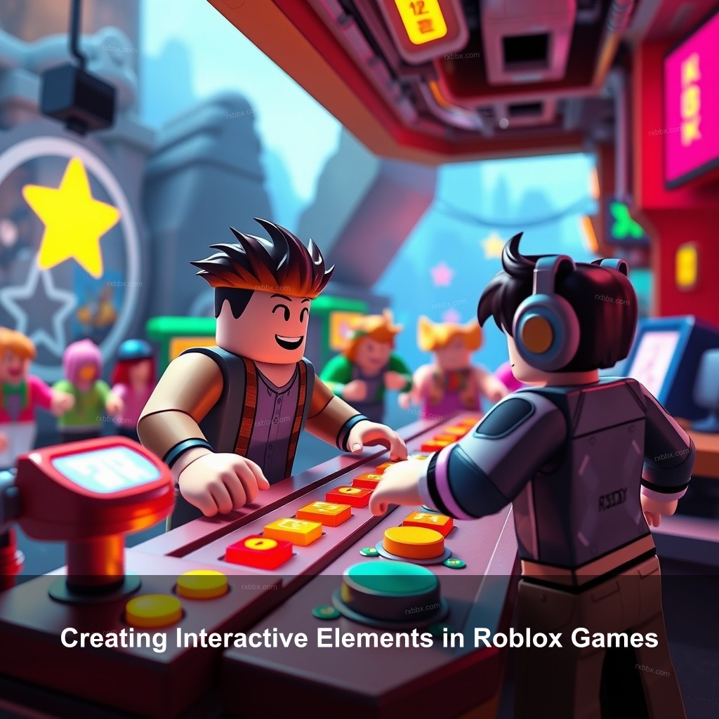 Creating Interactive Elements in Roblox Games