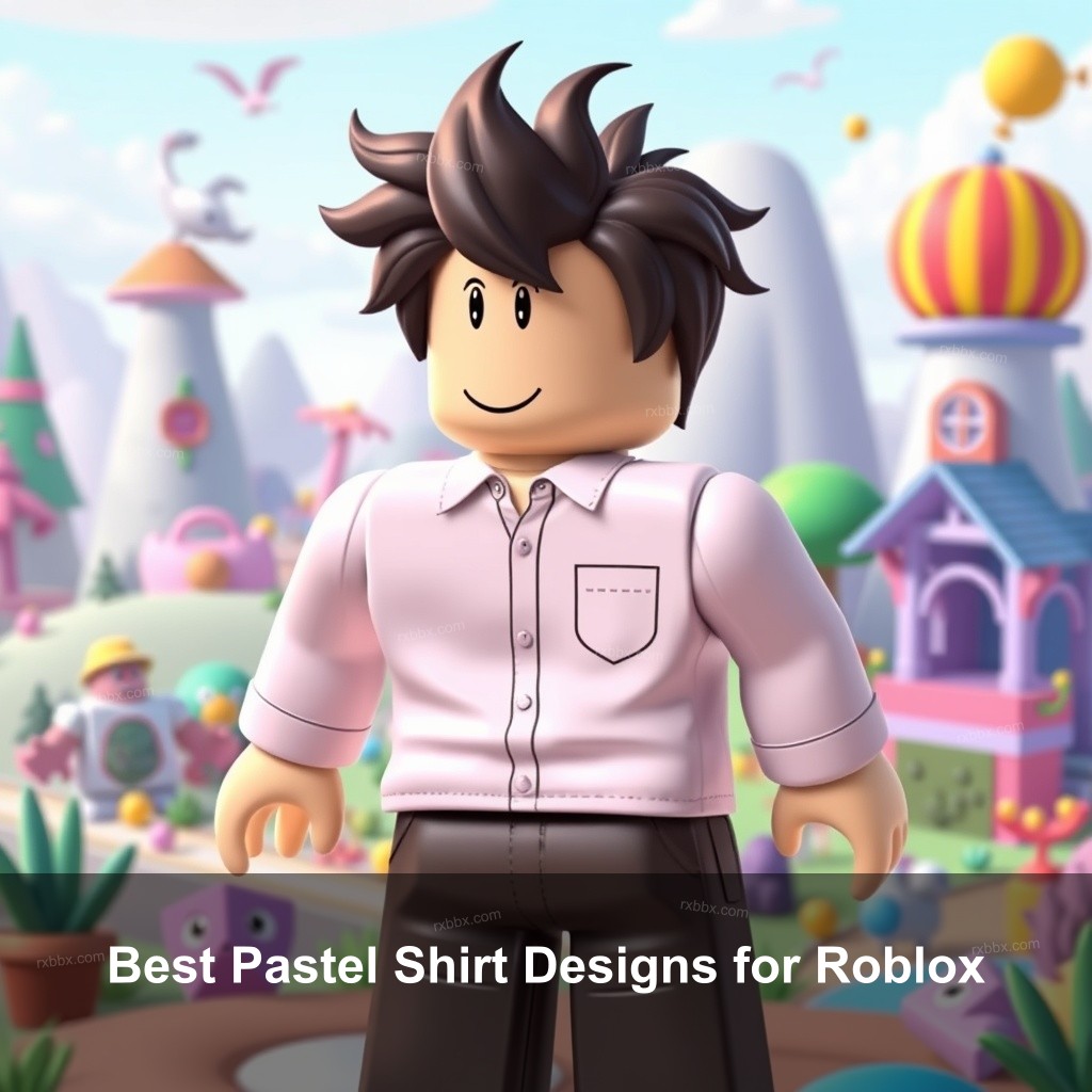 Best Pastel Shirt Designs for Roblox