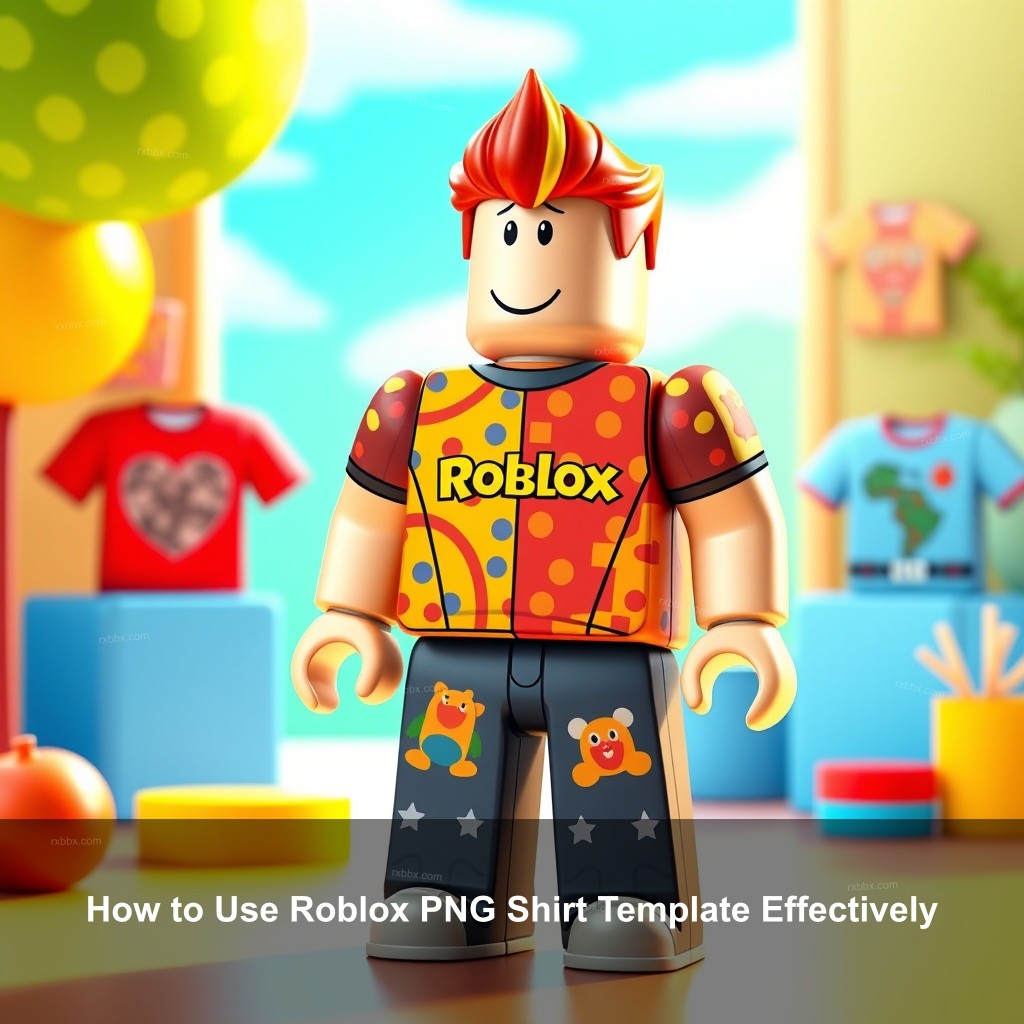 How to Use Roblox PNG Shirt Template Effectively