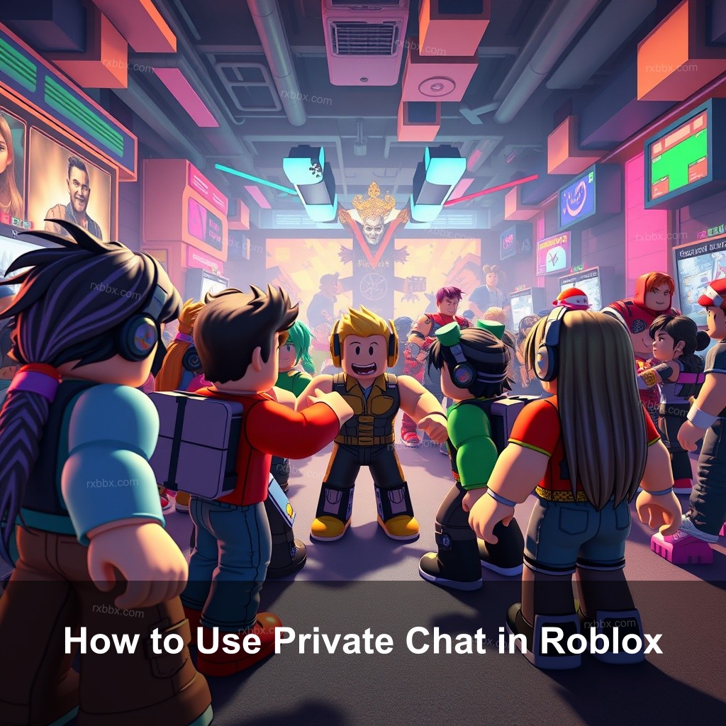 How to Use Private Chat in Roblox