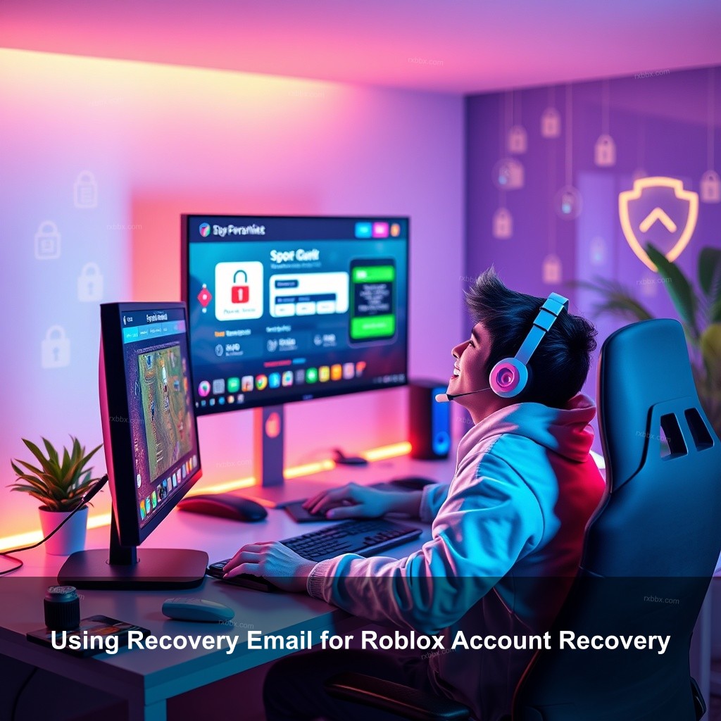 Using Recovery Email for Roblox Account Recovery