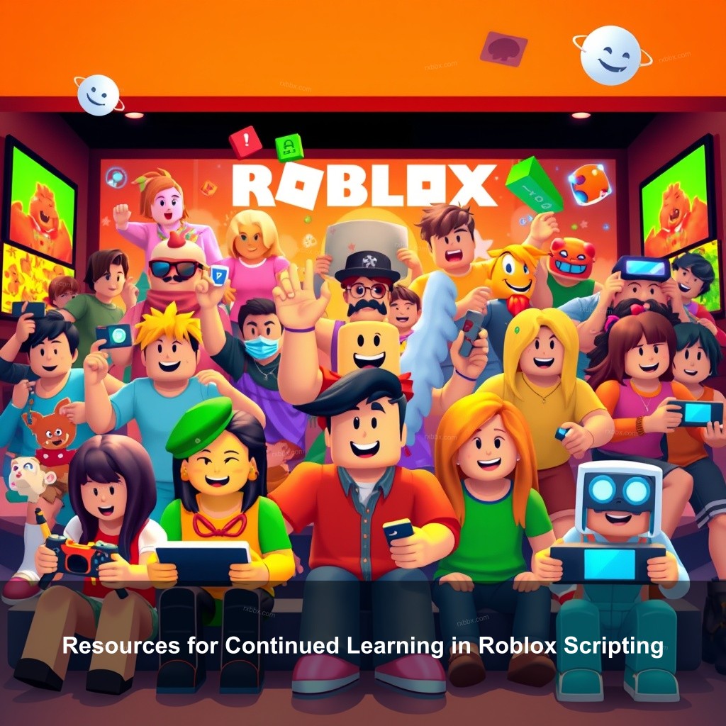 Resources for Continued Learning in Roblox Scripting