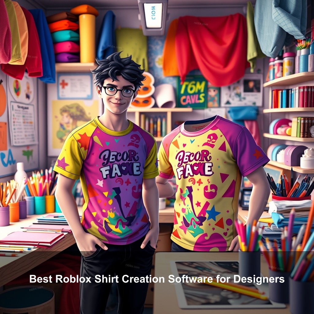 Best Roblox Shirt Creation Software for Designers