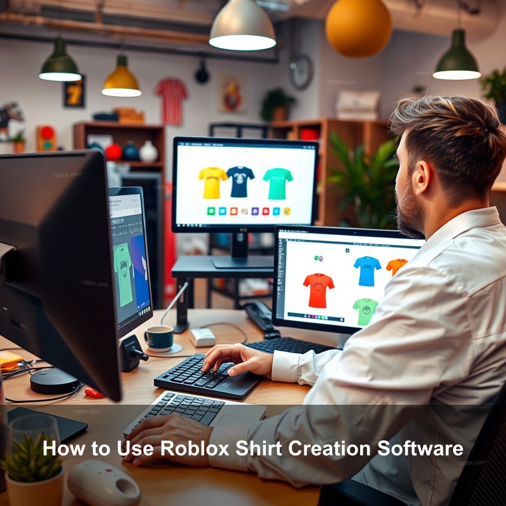 How to Use Roblox Shirt Creation Software