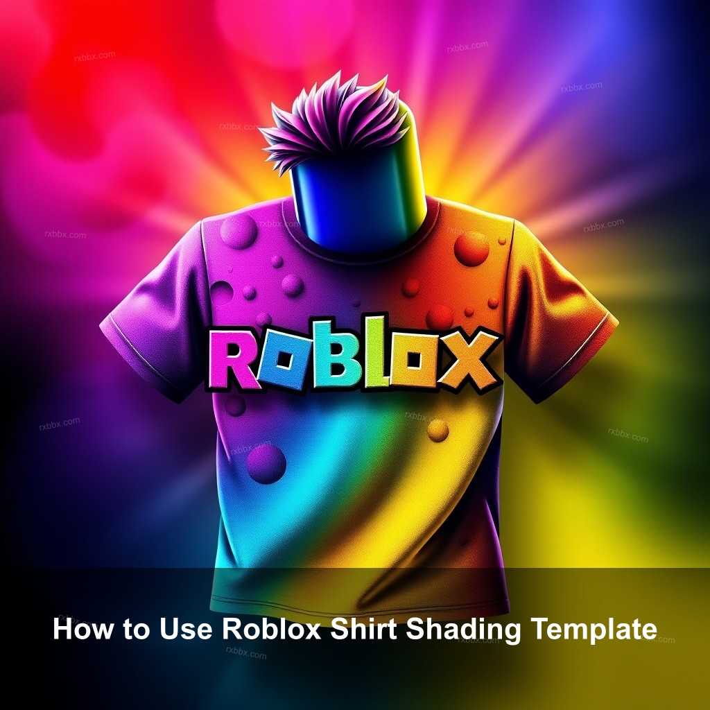 How to Use Roblox Shirt Shading Template