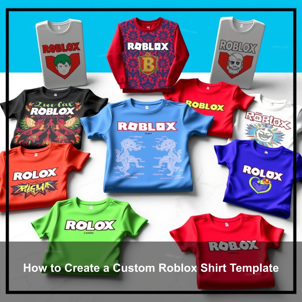 How to Create a Custom Roblox Shirt Template