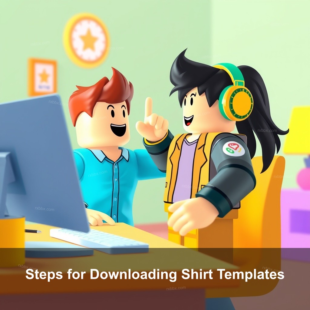 Steps for Downloading Shirt Templates