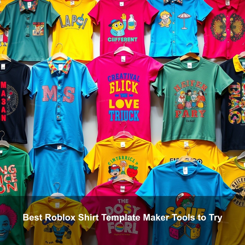 Best Roblox Shirt Template Maker Tools to Try