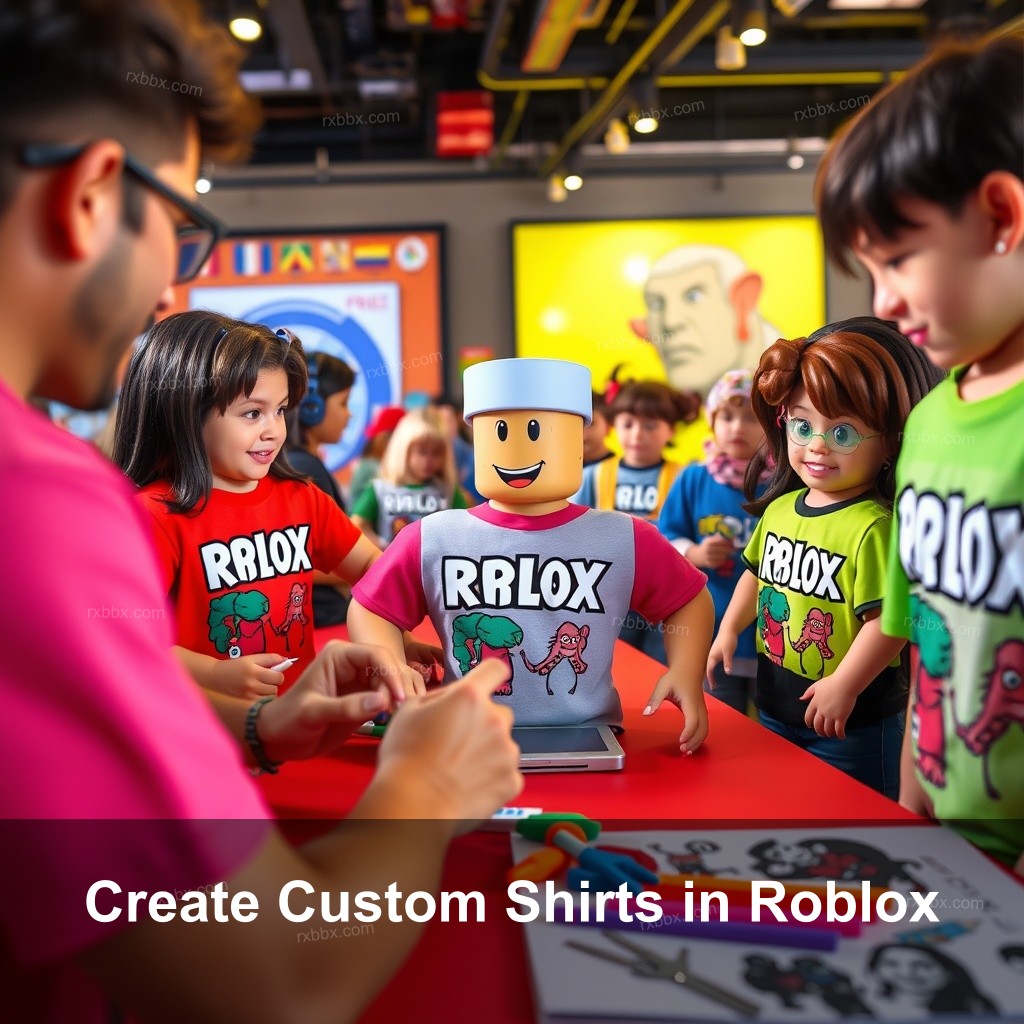 Create Custom Shirts in Roblox