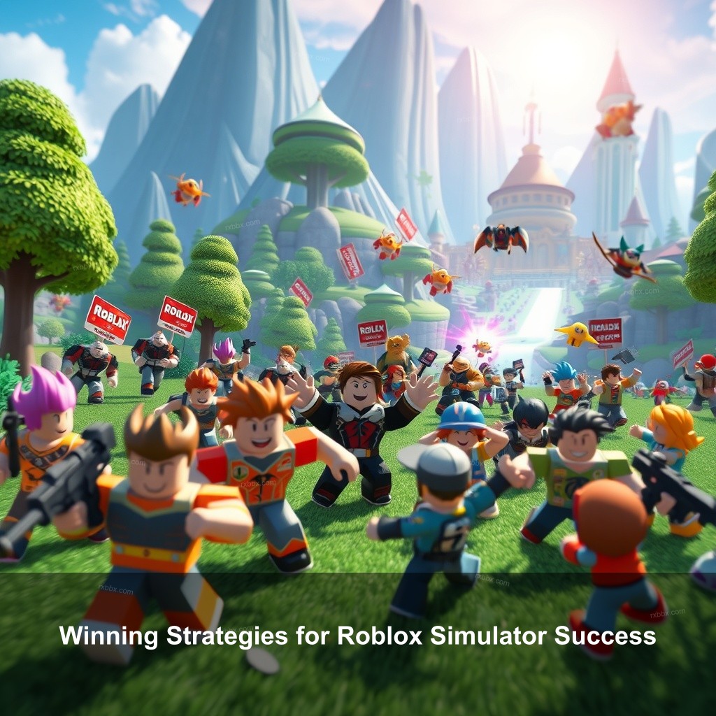 Winning Strategies for Roblox Simulator Success