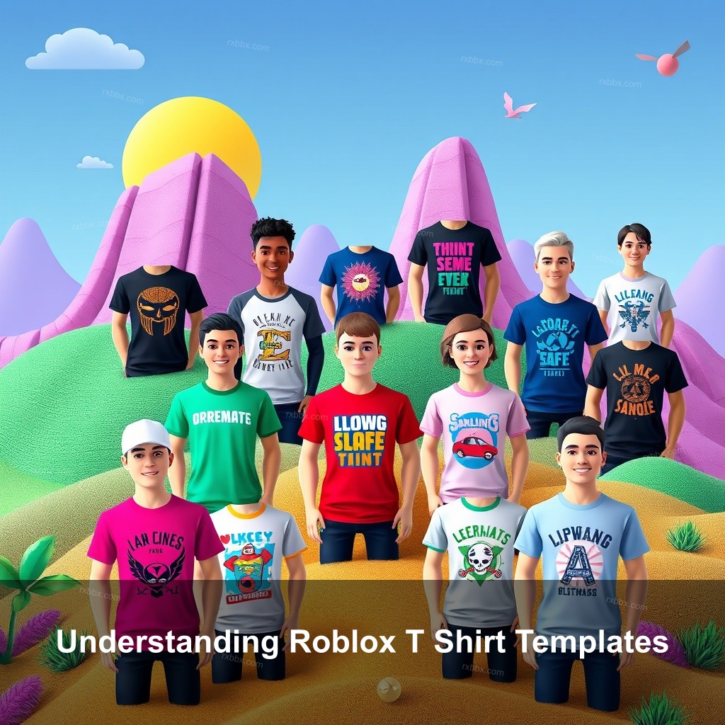 Understanding Roblox T Shirt Templates