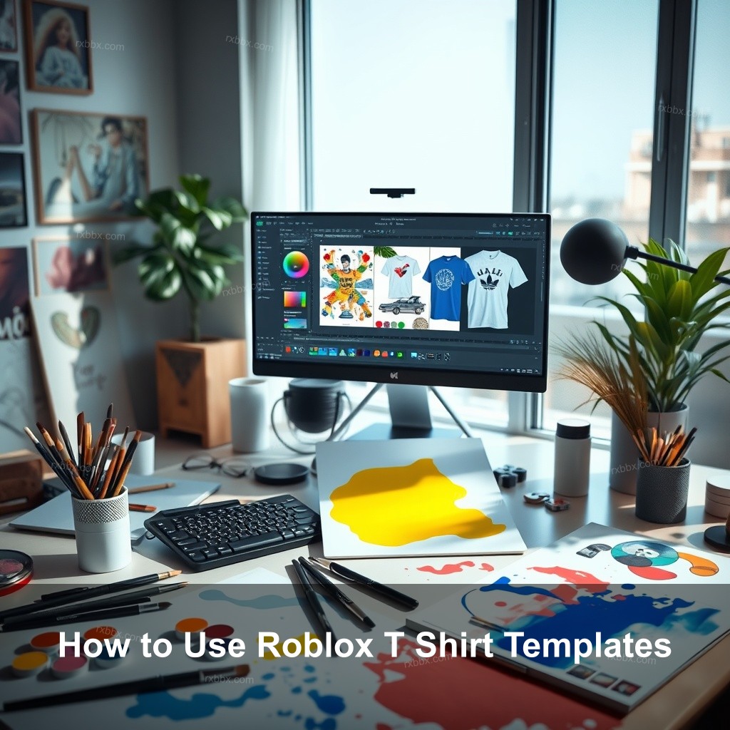 How to Use Roblox T Shirt Templates