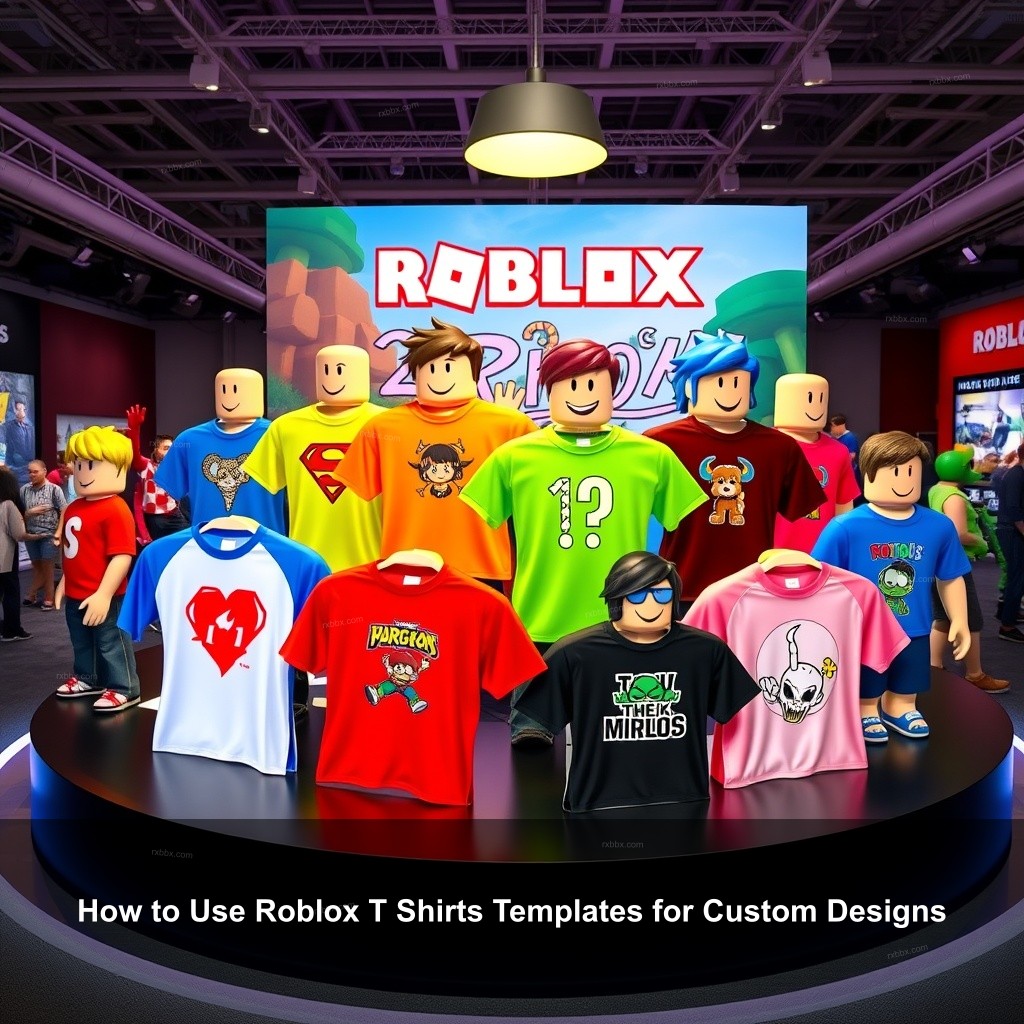 How to Use Roblox T Shirts Templates for Custom Designs