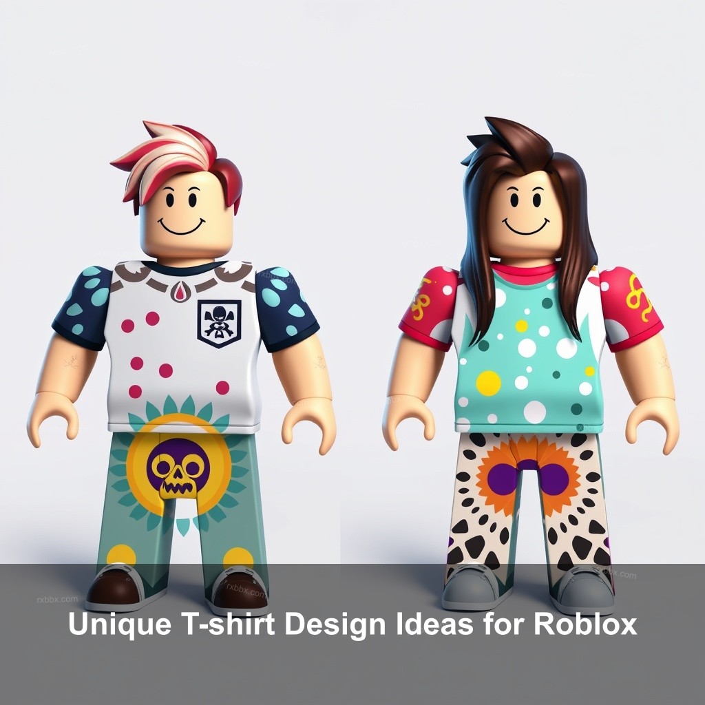 Unique T-shirt Design Ideas for Roblox