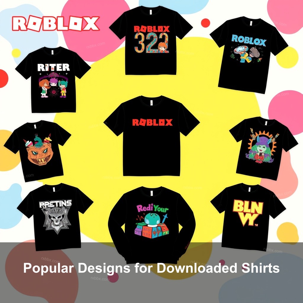 Popular Designs for Downloaded Shirts