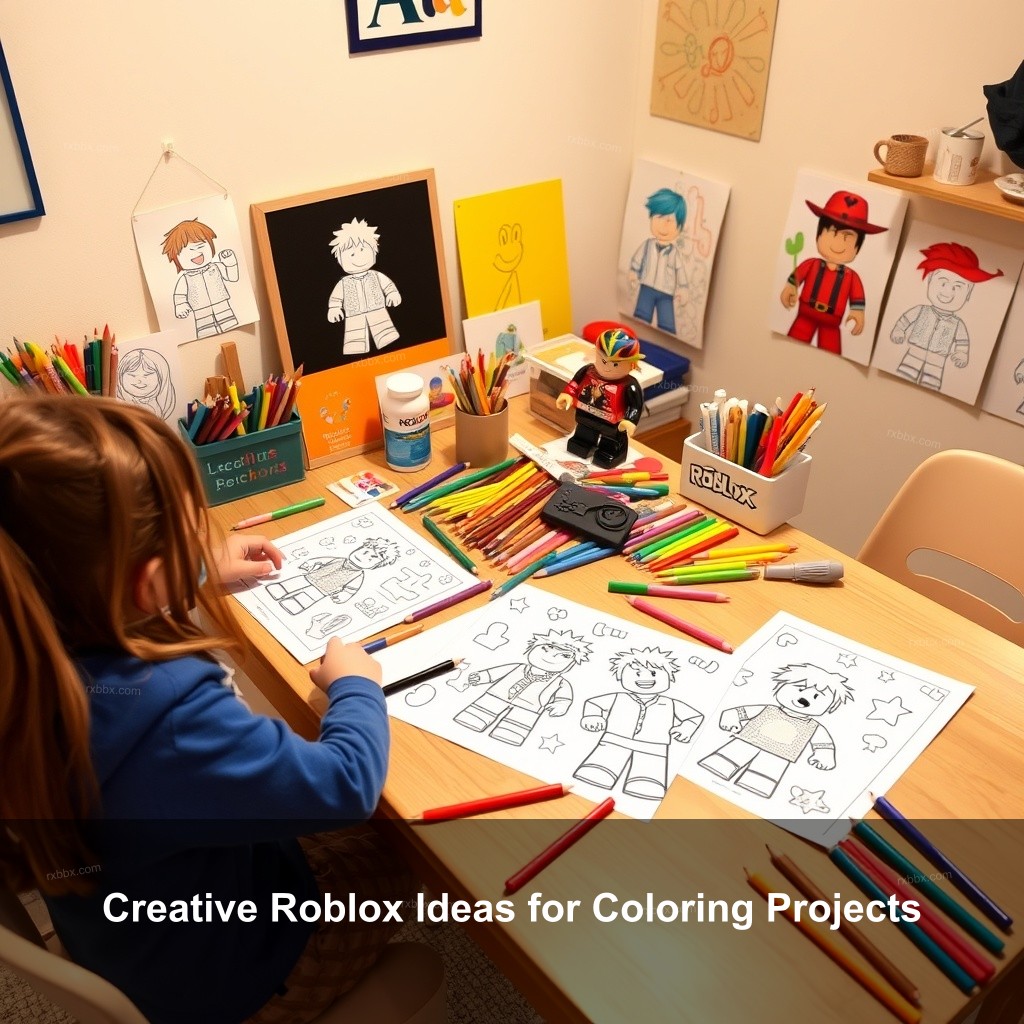 Creative Roblox Ideas for Coloring Projects