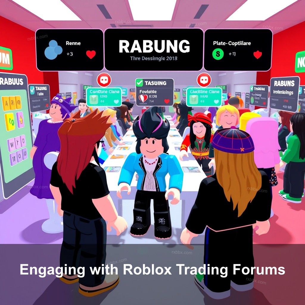 Engaging with Roblox Trading Forums