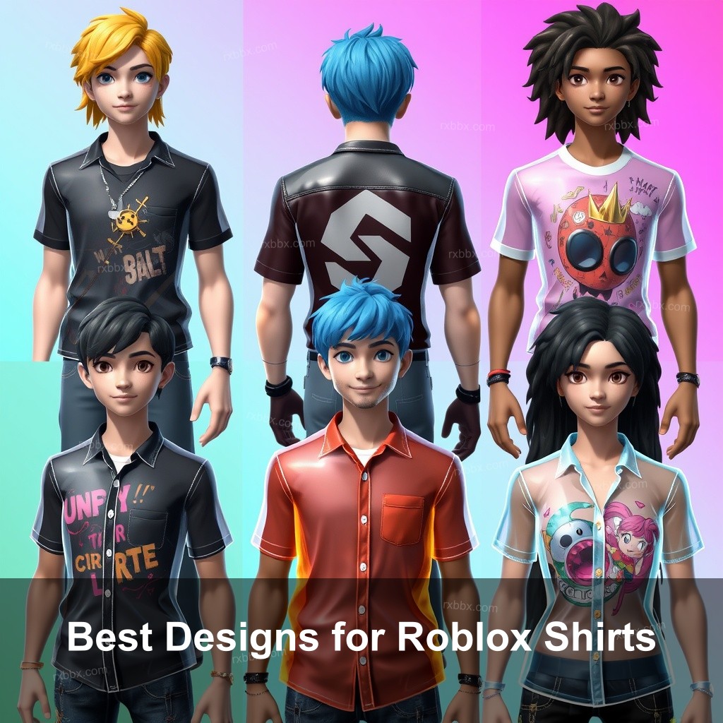 Best Designs for Roblox Shirts